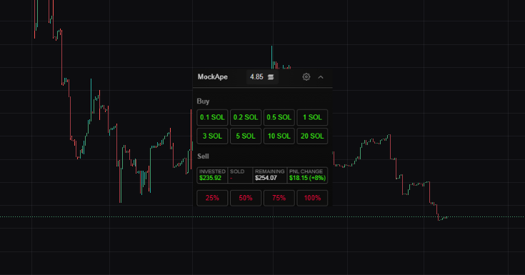 Trading Interface